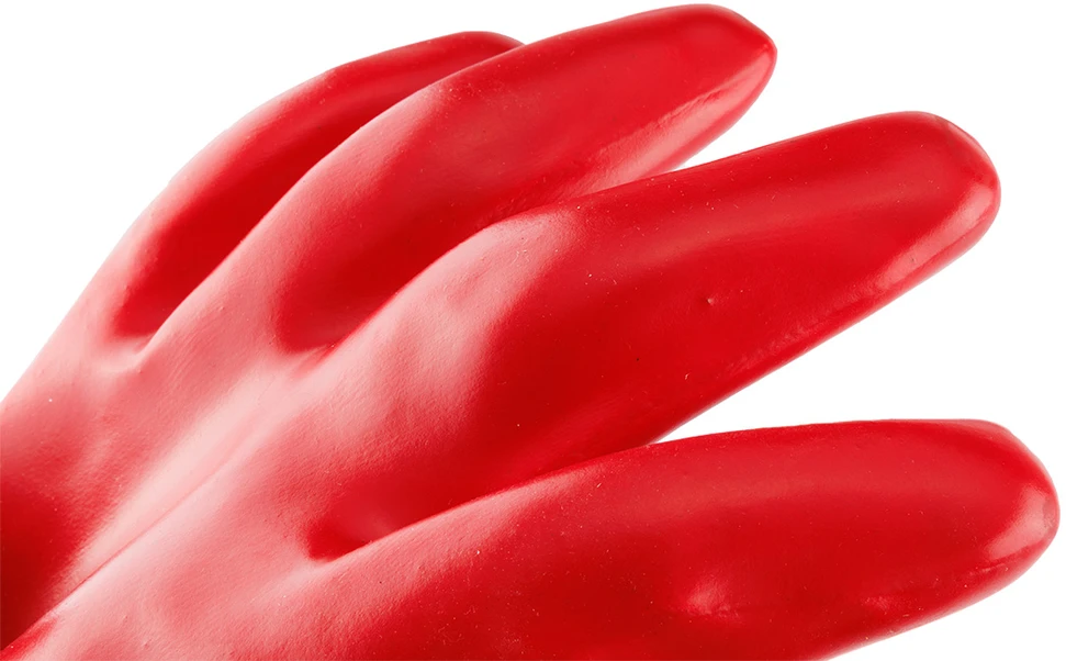Rękawice PVC dengtos ilgos apsauginės pirštinės, 3121X, 10 dydis
