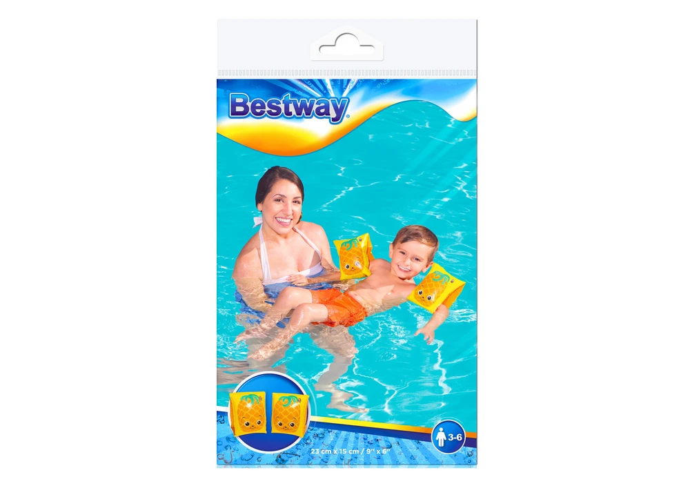 BESTWAY žiedai ant rankų Delfinai 23cm x 15cm,32042EU