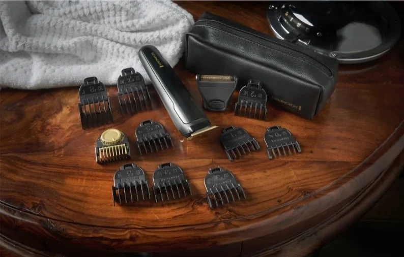Barzdos Priežiūros Rinkinys - Remington Barber T Series MB7050 T-Blade, Juoda