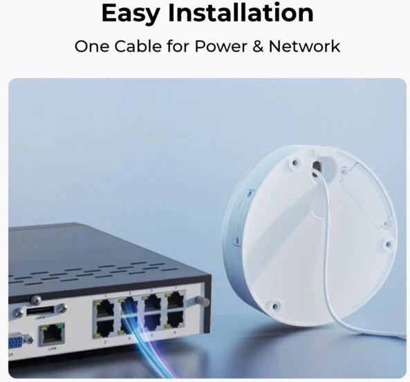 Reolink | IP kamera | RLC-510A | Kulka | 5 MP | Fiksuotas objektyvas | Maitinimas per Ethernet (PoE) | IP66 | H.264 | „MicroSD“ (maks. 256 GB) | Baltas
