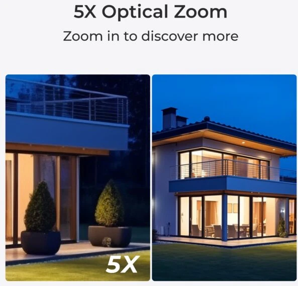 Reolink | 4K išmanioji PoE kamera su prožektoriumi ir spalvotu naktiniu matymu | P430 | Kulka | 8 MP | 2,7-13,5 mm | IP67 | H.265 | Micro SD, maks. 256 GB