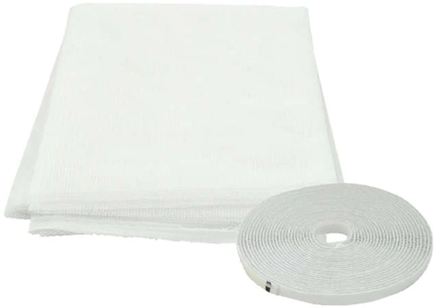 Repest ISO TRADE Užuolaida nuo uodų su Velcro juosta baltos spalvos