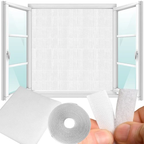 Repest ISO TRADE Užuolaida nuo uodų su Velcro juosta baltos spalvos