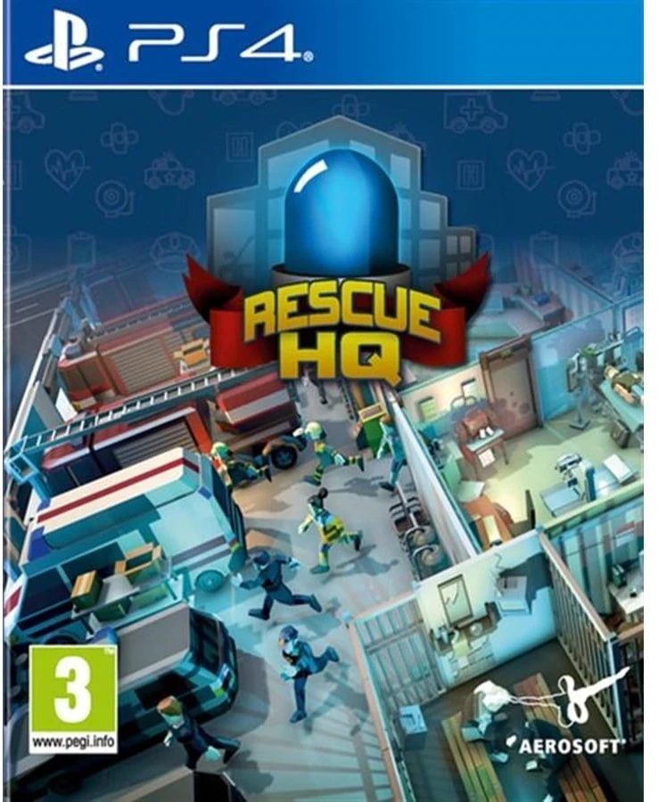 „Aerosoft Rescue HQ“ – „The Tycoon“ – „PlayStation 4“