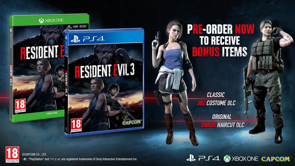 Capcom Resident Evil 3 - PlayStation 4