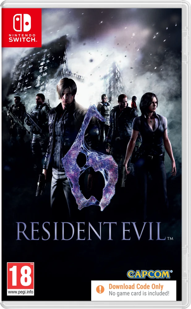 „Resident Evil 6“ (kodas dėžutėje) – „Nintendo Switch“
