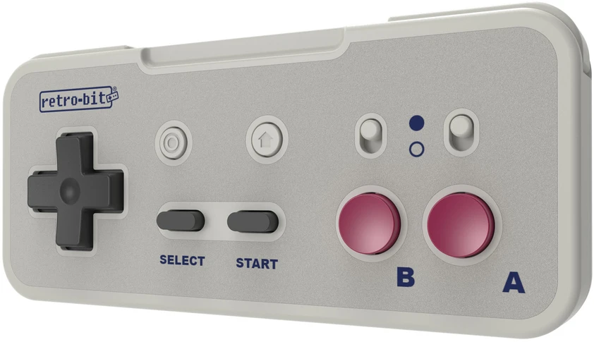 Retro-Bit - Origin8 2.4G Pad NS, NES - Pilkas