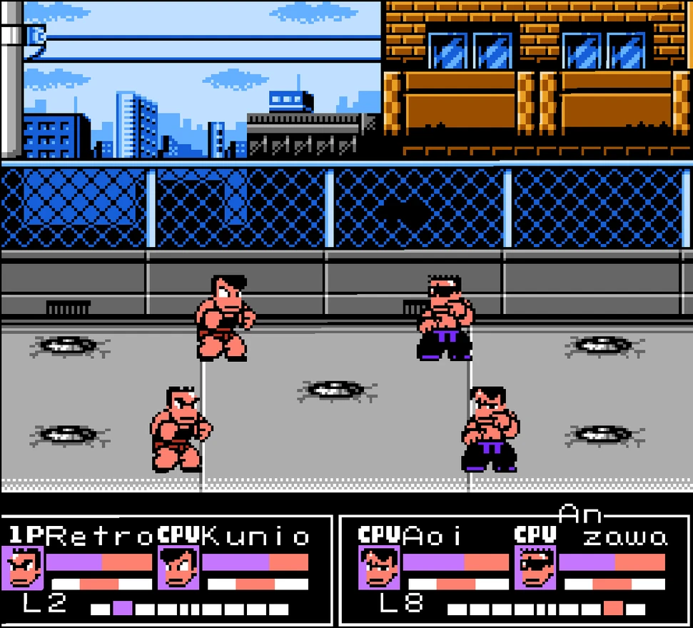 Retro Bit River City Fighting Legend
