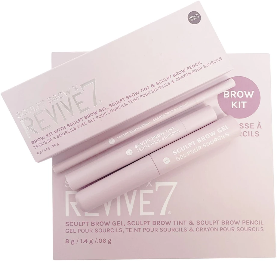 „Revive7“ – „Sculpt Brow“ x „Revive7“ antakių rinkinys, tamsus