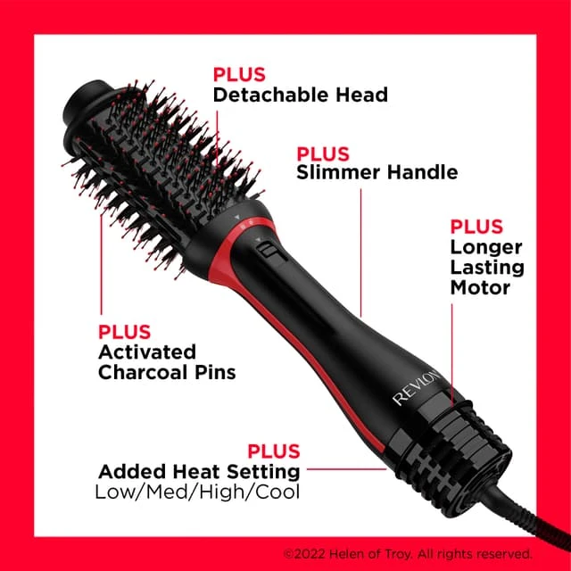 Revlon Plaukų formavimo šukos One-Step Volumiser Plus