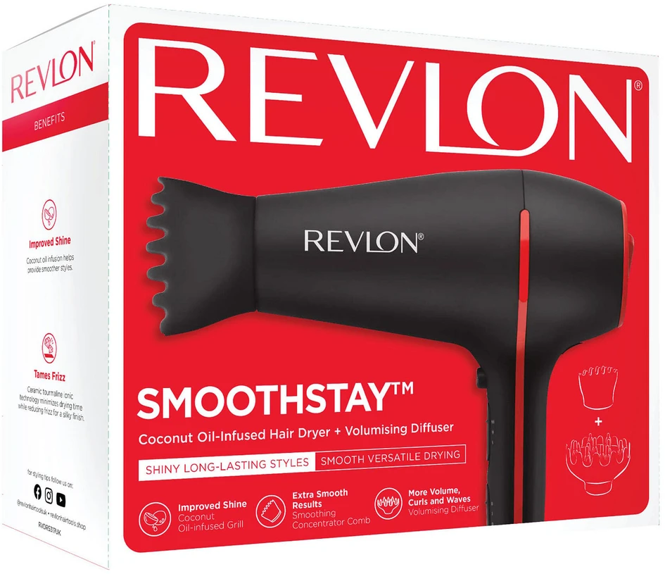 REVLON - Smoothstay plaukų džiovintuvas