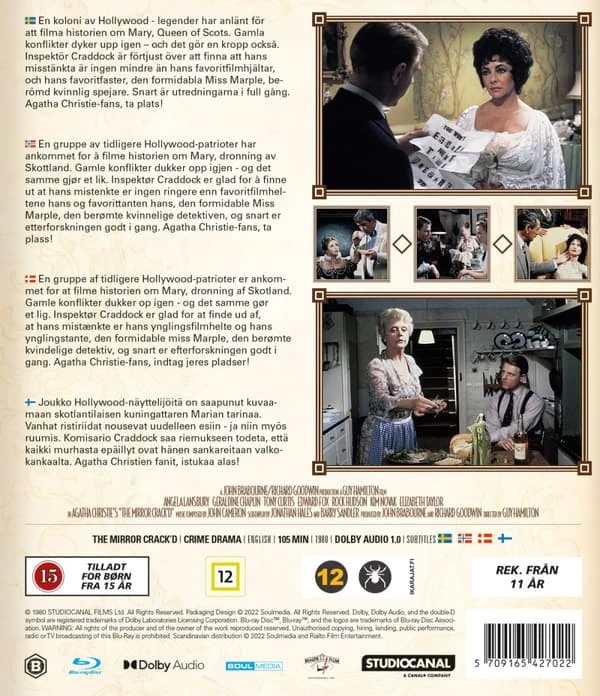Rialto Įskilęs veidrodis (Blu-ray) Agatha Christie klasika Mis Marple