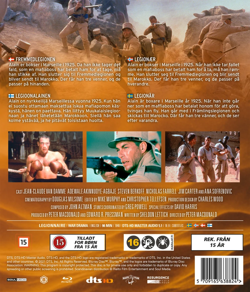 Rialto LEGIONIERIUS (Jean-Claude Van Damme)