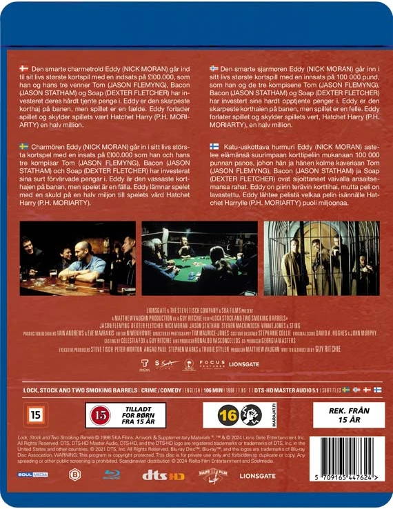 Rialto UŽRAKINĖ STOCK IR DU RŪKYTOJAI - (Blu-Ray)