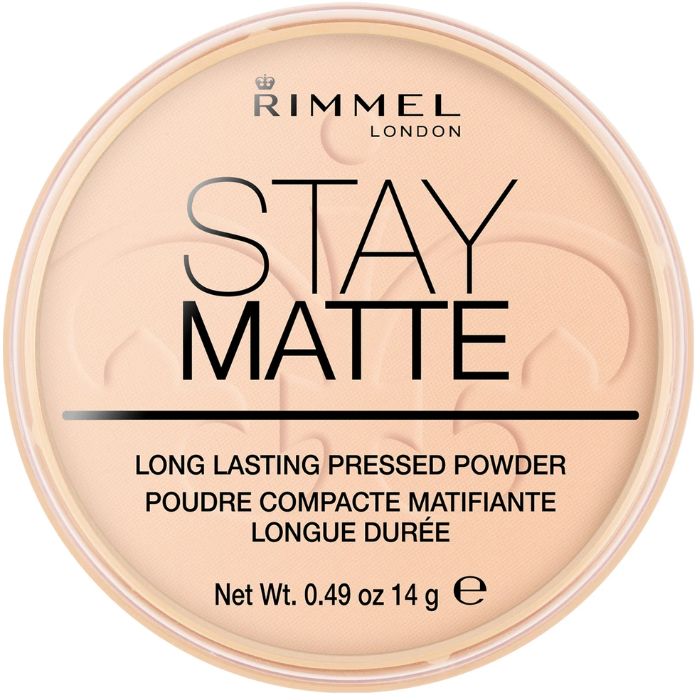 "Rimmel London Stay Matte" ilgai išliekanti presuota pudra 006