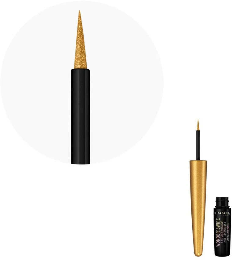 „Rimmel Wonder Swipe 2 in 1“ akių kontūro pieštukas, nuo šešėlių iki šešėlių – 002 Insta Famous