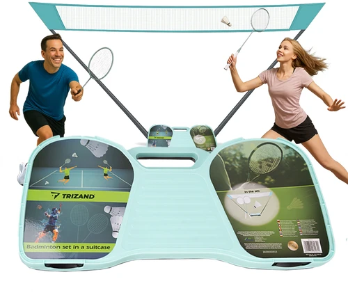 „Trizand 25515“ badmintono rinkinys dėkle