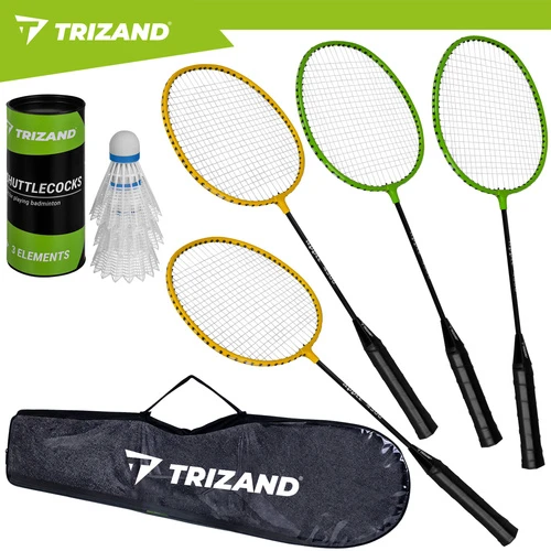 Badmintono rinkinys dėkle - 8 dalys Trizand