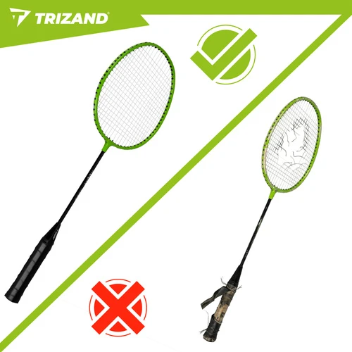 Badmintono rinkinys dėkle - 8 dalys Trizand