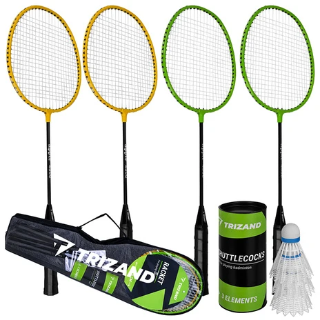 Badmintono rinkinys dėkle - 8 dalys Trizand