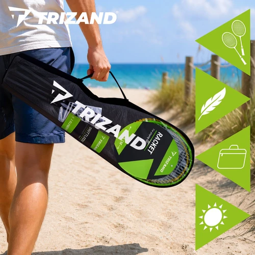 Badmintono rinkinys dėkle - 8 dalys Trizand