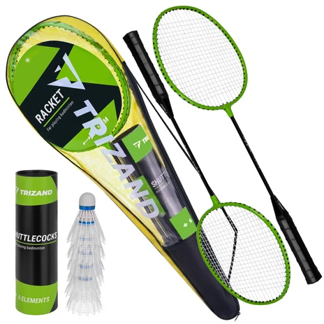 Badmintono rinkinys dėkle - 9 dalys Trizand