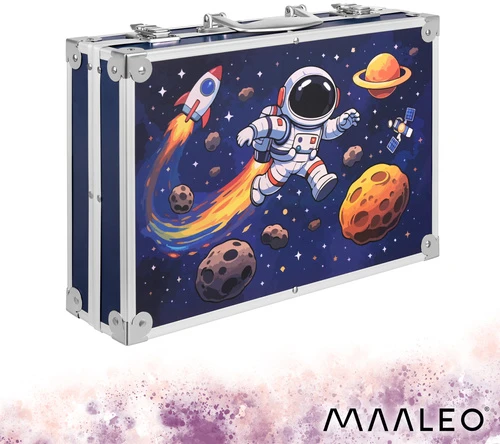 Dėlionė Paveikslų rinkinys lagamine - Maaleo astronautas