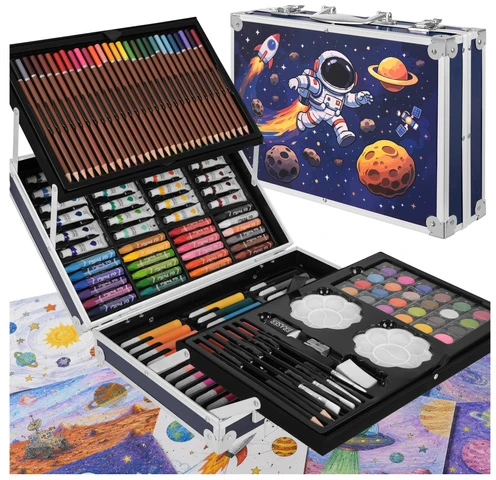 Dėlionė Paveikslų rinkinys lagamine - Maaleo astronautas