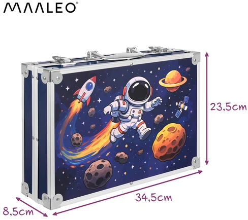 Dėlionė Paveikslų rinkinys lagamine - Maaleo astronautas