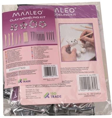 „Maaleo“ 30 dalių modelino rinkinys