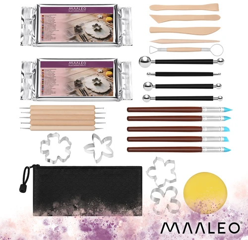 „Maaleo“ 30 dalių modelino rinkinys