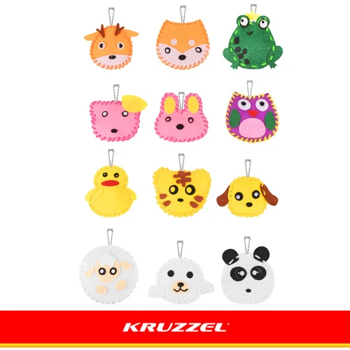 Kruzzel 12-piece sewing kit for children