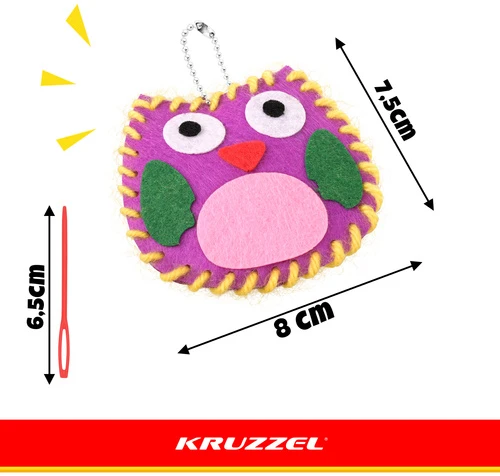 Kruzzel 12-piece sewing kit for children