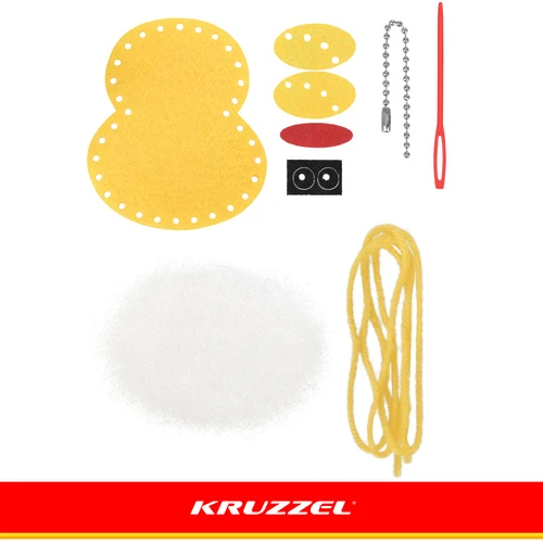 Kruzzel 12-piece sewing kit for children