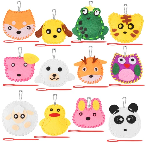 Kruzzel 12-piece sewing kit for children