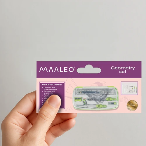 Geometric set 10 pieces Maaleo 26170