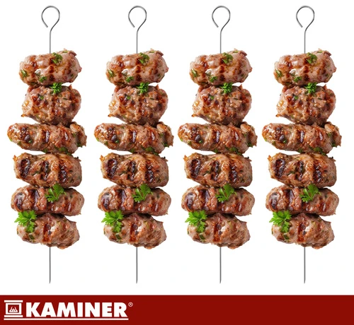 Grilio įrankių rinkinys - 9 vnt. Kaminer 27184