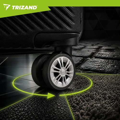 3-in-1 suitcase set - juodas Trizand 26661