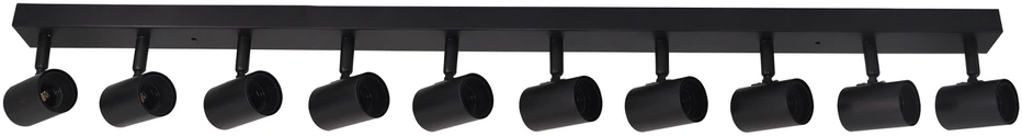 Orno RIO SP 10, sieninis-lubinis šviestuvas, E27, max. 10x60W, IP20, juodas