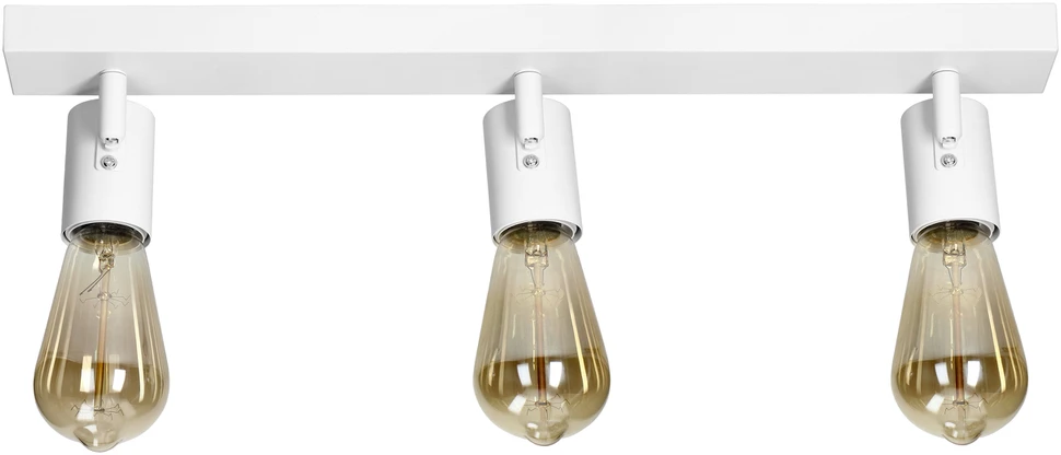 Orno RIO SP 3, sieninis-lubinis šviestuvas, E27, max. 3x60W, IP20, baltas