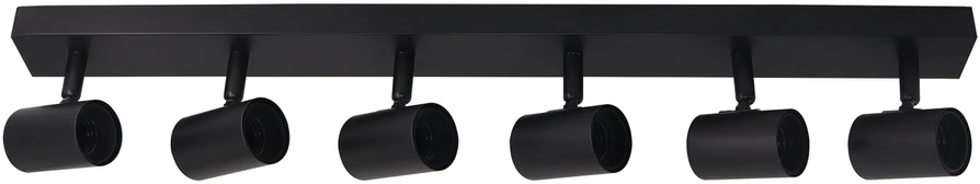 Orno RIO SP 6, sieninis-lubinis šviestuvas, E27, max. 6x60W, IP20, juodas