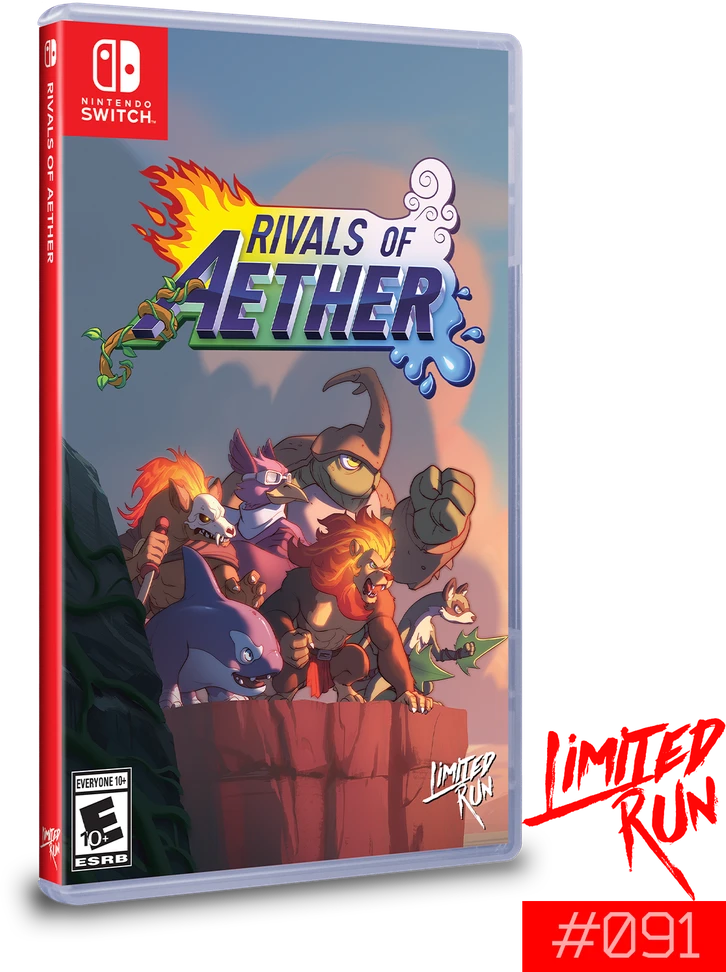„Rivals Of Aether“ (riboto leidimo Nr. 91) – „Nintendo Switch“