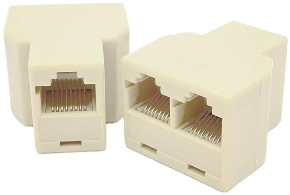 Rj5A Tinklo skirstytuvas RJ45 2 lizdų