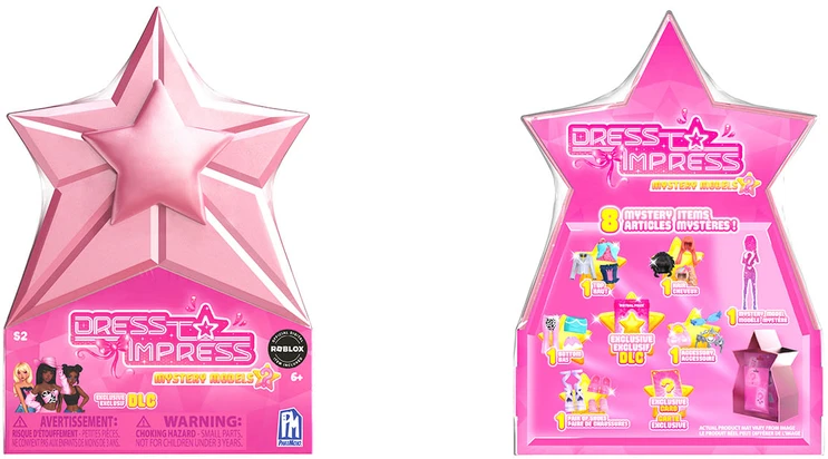 Roblox PHATMOJO DRESS TO IMPRESS Paslaptinga lėlė, 10 cm