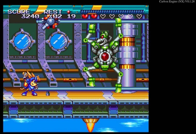 „Rocket Knight Adventures: Re-Sparked“ (riboto leidimas) – „Nintendo Switch“