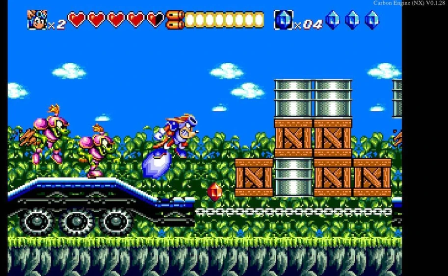 „Rocket Knight Adventures: Re-Sparked“ (riboto leidimas) – „Nintendo Switch“