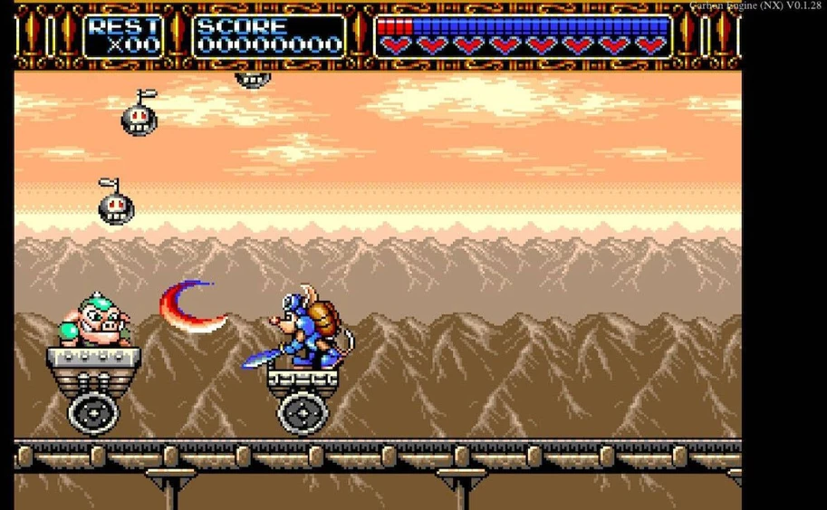 „Rocket Knight Adventures: Re-Sparked“ (riboto leidimas) – „Nintendo Switch“