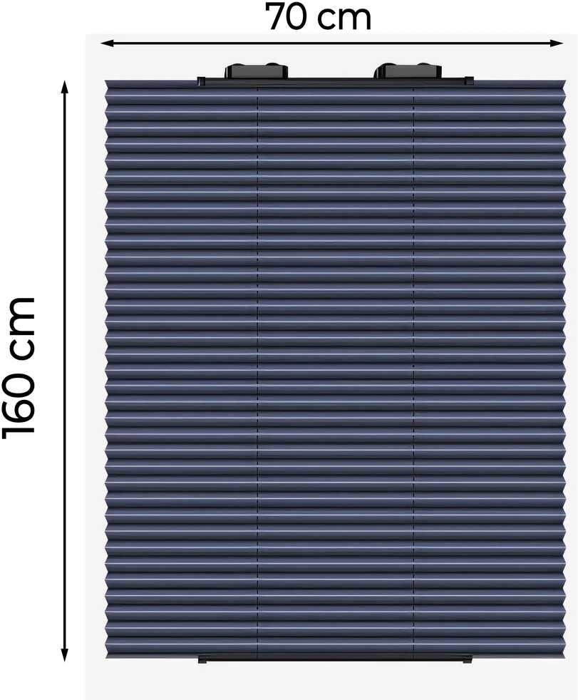 Roleta Automobilio stogelis nuo saulės, automobilio lango žaliuzė, 70x160 cm - M111