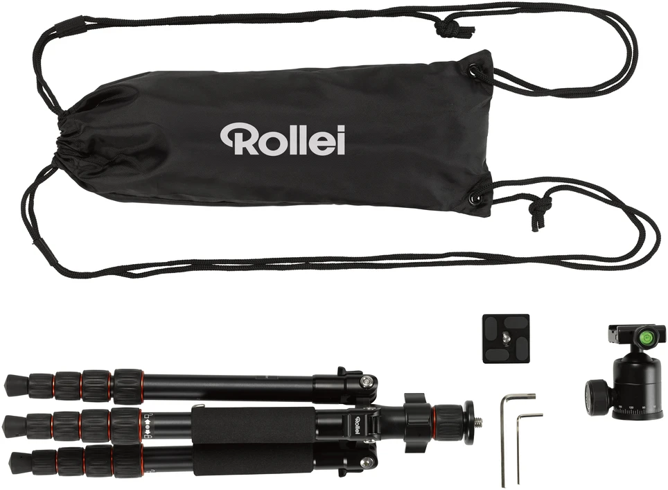 Rollei - kompaktiškas keliautojas Nr. I anglies juodumo