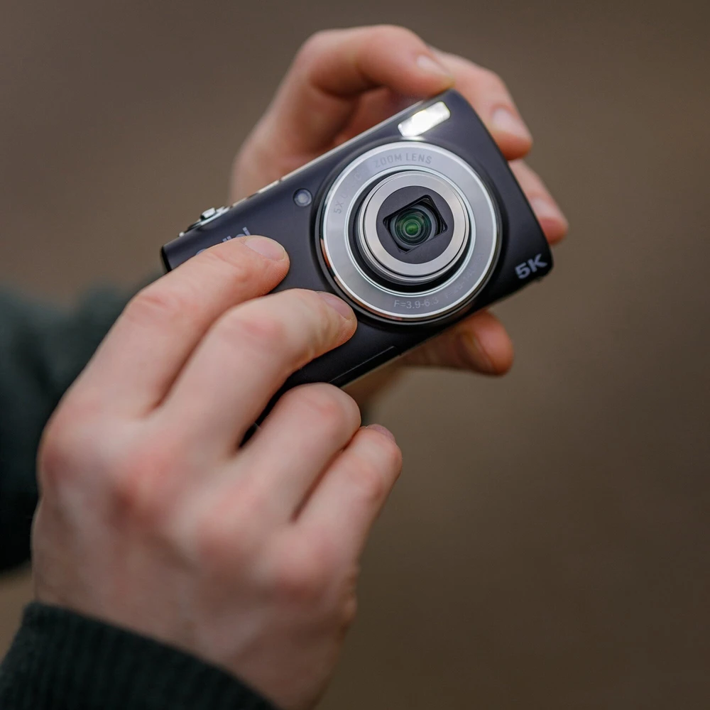 „Rollei Powerflex“ kompaktiškas skaitmeninis fotoaparatas – 64 MP – 5K raiška